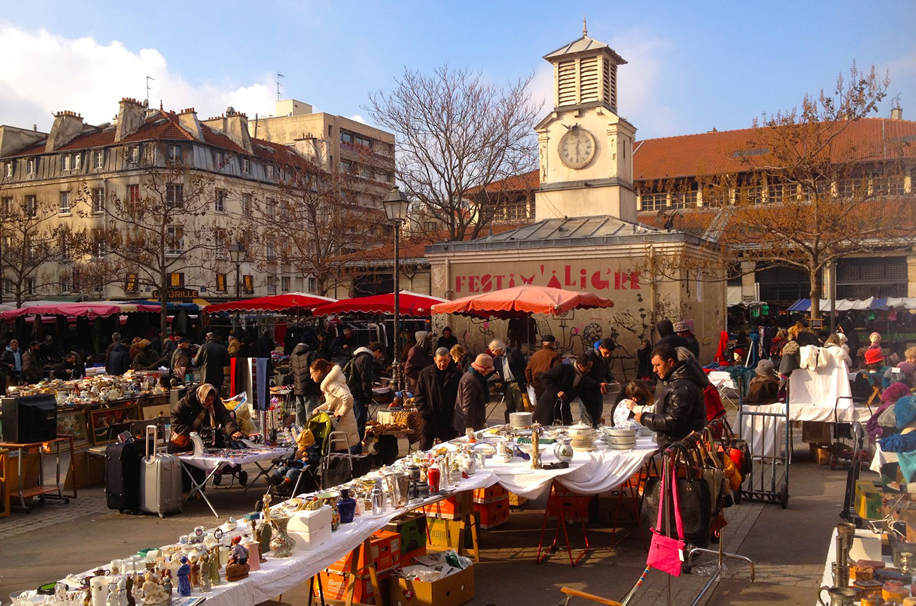Discovering the Parisian markets…